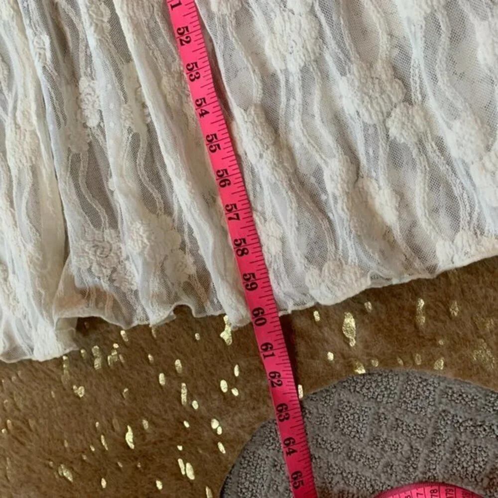 AnM Embroidered Lace Button-Front Dress - Picture 8 of 10